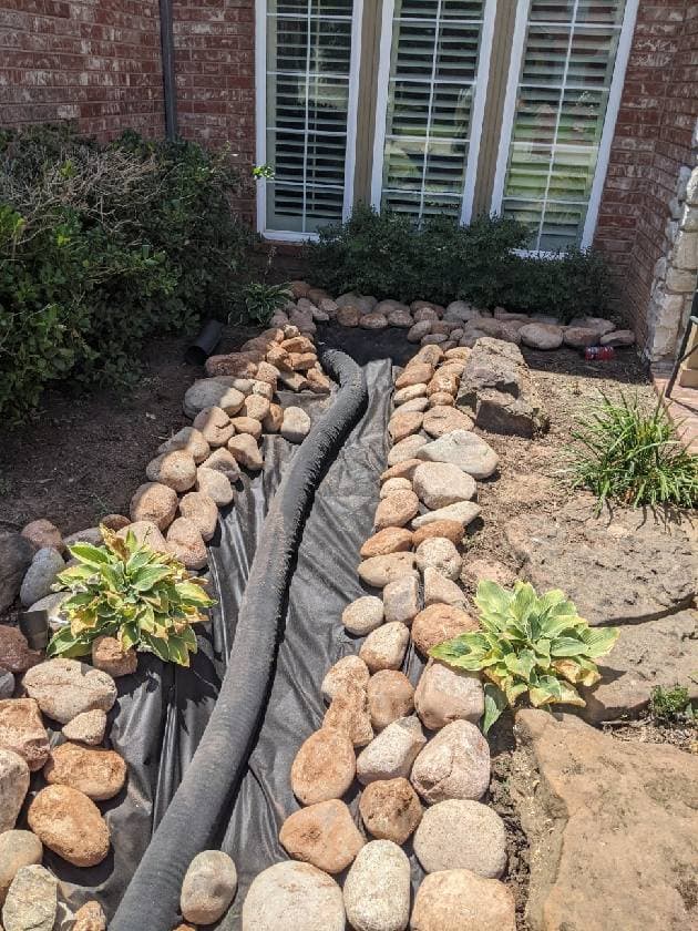 French Drain Project 1