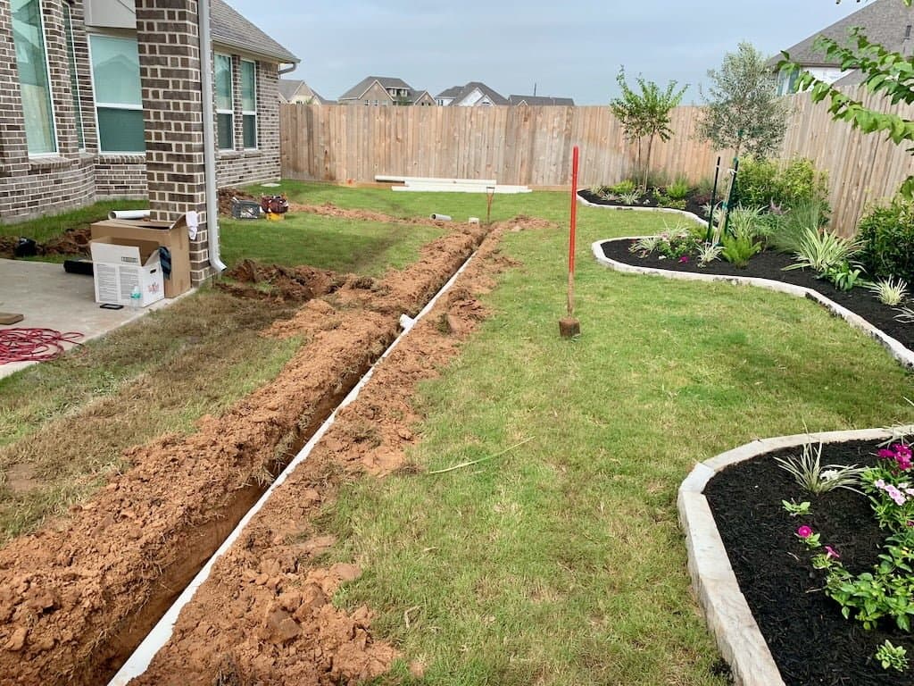 French Drain Project 3