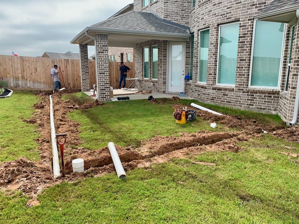 French Drain Project 4