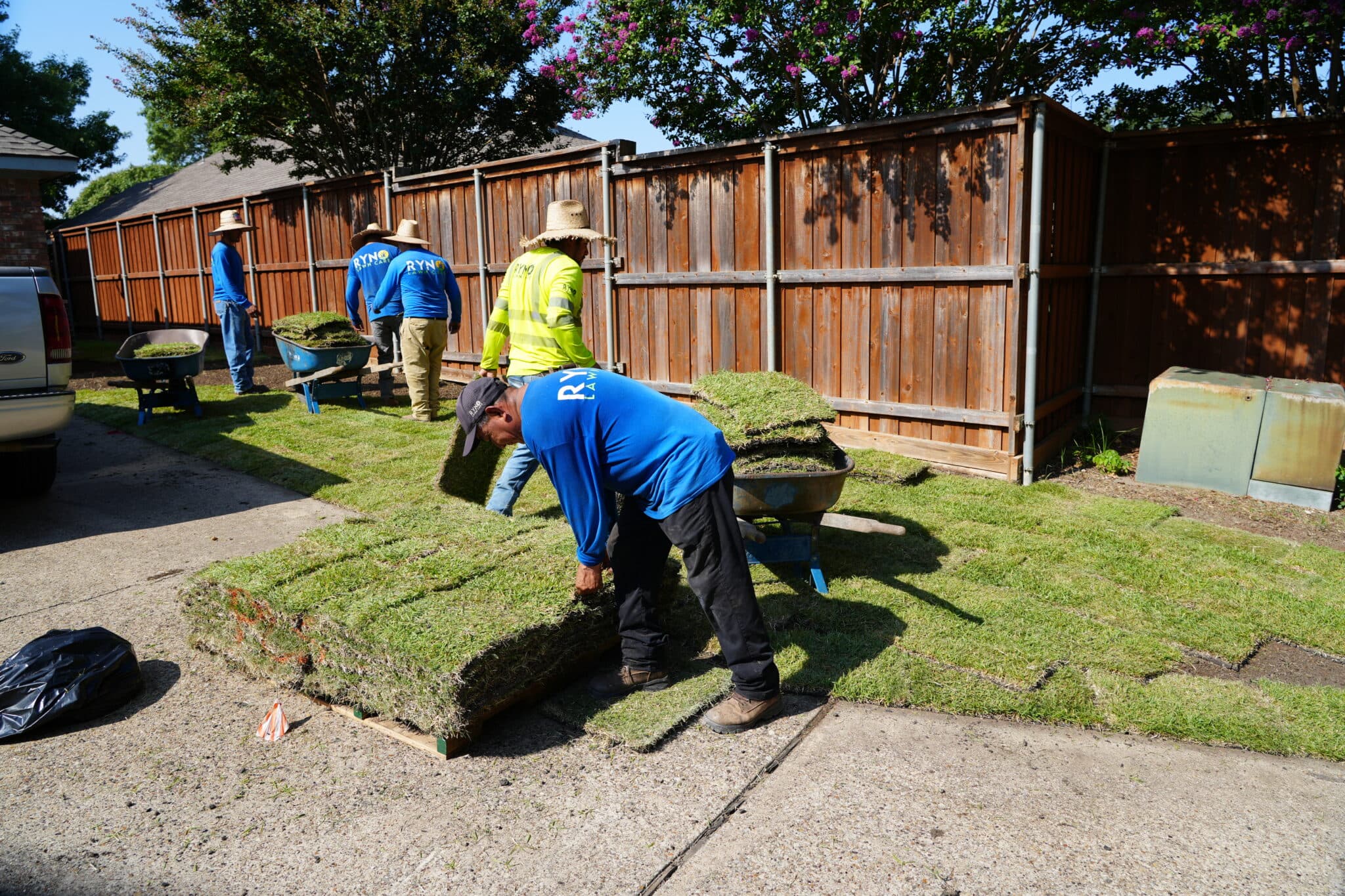 Sod Installtion Project 5